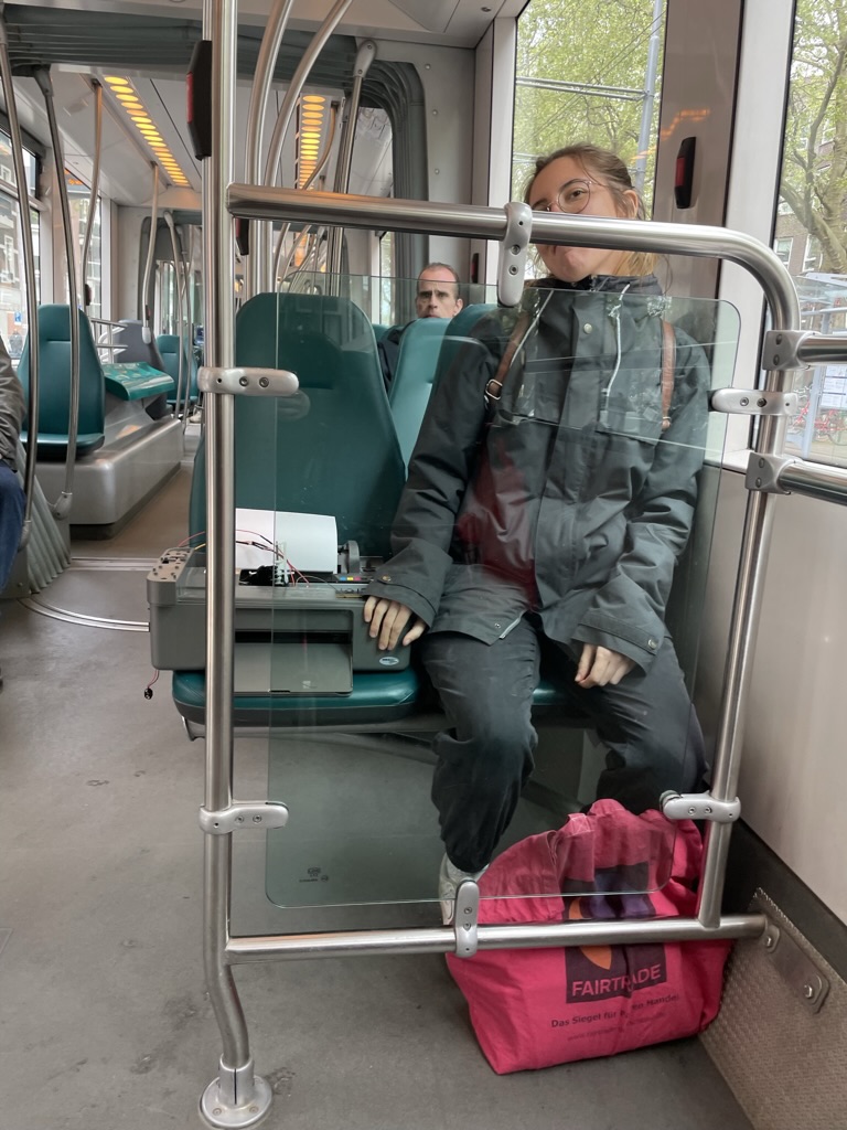 Printed Matter in the Tram